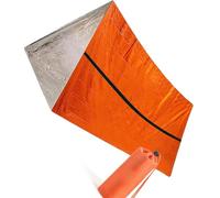 Oxxggkao Tienda de supervivencia ligera fácil de transportar con cuerda de 5 5 m para una instalación rápida en diferentes lugares, tienda de campaña de mochilero