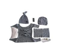 Oxxggkao Traje de fotografía para bebé, sombrero, manta, posando, diadema, accesorios para estudio fotográfico, disfraz de bebé recién nacido, regalo para baby shower