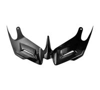 Oxxggkao Túnel de viento para motocicleta, guía de flujo de aire, cubierta de ABS, ajuste directo, no requiere perforación, ligero, carbono Fi, mejora de la fuerza descendente