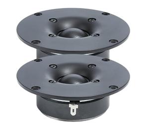 Oxxggkao Tweeter de cúpula de tela de seda HiFi de 104 mm, 8 ohmios, Max60 W, 104 mm, para sistemas de sonido superior para el hogar, tweeter de cúpula