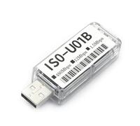 Oxxggkao U01B - Aislador USB 2.0 para decodificación de datos de puerto USB para reducción de ruido y uso industrial, divisor de ruido USB