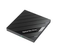 Oxxggkao Unidades de disco externas, quemadores de disco, confiabilidad, transferencia de datos para instalación de software de música, multifunción