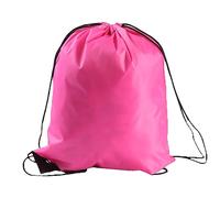 Oxxggkao Unisex Natación Bandolera Gran Drawschnelle Mochila Deporte Gimnasio Sackpack Impermeable Sacos Para Vacaciones Viaje Sackpack Hombro Mujeres Niños Natación, Rosa rojo., Talla única