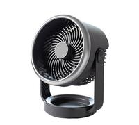 Oxxggkao Ventilador de mesa circuladores de aire para dormitorio, ajuste de 4 velocidades, bajo ruido, 3600 mAh, portátil, silencioso, ventilador de escritorio para cocina, dormitorio de estudiantes