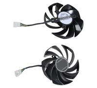 Oxxggkao Ventilador de refrigeración de tarjeta gráfica de 95 mm para RTX4060 4060ti Radiador de tarjeta de video mejora el ventilador de refrigeración de disipación de calor óptima