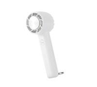 Oxxggkao Ventilador en miniatura recargable por USB, velocidad ajustable, bolsillo eléctrico de moda con gancho portátil