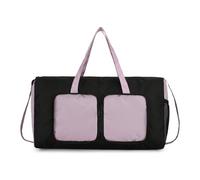 Oxxggkao Versátil bolsa de viaje plegable con correa ajustable, grande, impermeable, para la playa, natación, deportes, gimnasio, correas ajustables, bolsa de hombro al aire libre, Purple, One Size