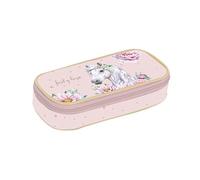 OXY BAG Confort Unicolor Estuche - Estuche compacto con cremallera resistente - Ideal para la escuela y la oficina, estuche, estuche para lápices, organizador - Estuche para lápices - Estuche para