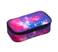 OXY Style Jumbo Estuche Ombre - Estuche grande con cremallera, compartimentos y trabillas para bolígrafos - Estuche escolar, Estudio Pancil, Oficina - Niñas, Niños, Adolescentes, Oxi-galaxia, Galaxia