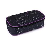 OXY Style Jumbo Estuche Ombre - Estuche Grande con Cremallera, Compartimentos y Trabillas para bolígrafos - Estuche Escolar, Estudio Pancil, Oficina - Niñas, Niños, Adolescentes, Chica eléctrica Oxy