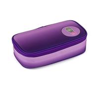 OXY Style Jumbo Estuche Ombre - Estuche Grande con Cremallera, Compartimentos y Trabillas para bolígrafos - Estuche Escolar, Estudio Pancil, Oficina - Niñas, Niños, Adolescentes, Oxy Next Ombre Lila