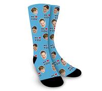 OXYEFEI Calcetines Personalizados,Calcetines Originales Con Fotos y Frases,Calcetines mujer divertidos - día de la madre,Regalo Muy Especial para Mamá (estilo 4)