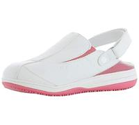 Oxypas Iris, Zapatos de Seguridad Mujer, Blanco (Fux), 37 EU (4 UK)