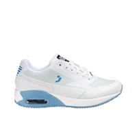 Oxypas Safety Jogger Baskets de Travaille Femme 39 EU - ELA - Baskets Antistatiques et Antidérapantes Légères, idéales pour l'Hospital, Personnel de Cuisine et Nettoyage, Azul