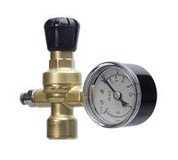 OXYTURBO Reductor de presión de CO2/Argón/Mix para soldar bombonas desechables Art.215300, casquillo M10X1RH para soldadores