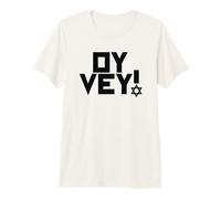 Oy Vey Funny Jewish Yiddish Hombres Mujeres Niños, Hanukkah Holiday Camiseta Premium