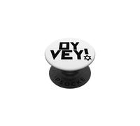 Oy Vey Funny Jewish Yiddish Hombres Mujeres Niños, Hanukkah Holiday PopSockets PopGrip Adhesivo