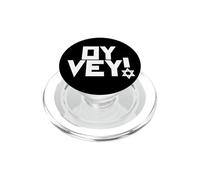 Oy Vey Funny Jewish Yiddish, Hombres, Mujeres, niños, Hanukkah Holiday PopSockets PopGrip para MagSafe
