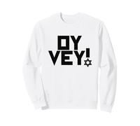 Oy Vey Funny Jewish Yiddish Hombres Mujeres Niños, Hanukkah Holiday Sudadera