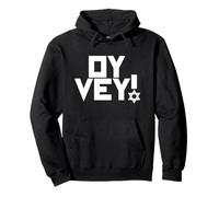 Oy Vey Funny Jewish Yiddish, Hombres, Mujeres, niños, Hanukkah Holiday Sudadera con Capucha