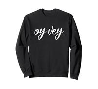 Oy Vey Judío Yiddish Divertido Hombres Mujeres Niños Hanukkah Holiday Sudadera