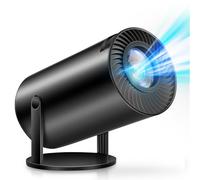 Oyajia CY300 Mini Proyector 4K 1080P con WiFi 6 Bluetooth proyector con soporte giratorio de 180 ° proyector portátil para el hogar y al aire libre para Android/iPhone/PC/Mac/Switch