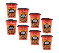 Oyakata® | Olla Instantánea con Salsa y Fideos | Fideos Instantáneos Sabor Barbacoa Coreana - 8 x 93 Gr | Espagueti japonés a la barbacoa