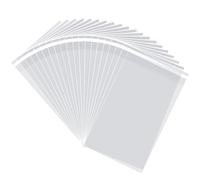 OYAVISR Bolsas de celofán transparentes resellables autoadhesivas, 12 x 16 pulgadas, 50 unidades, bolsas de galletas autosellantes, bolsas de dulces, bolsas de regalo, bolsas de celofán de plástico