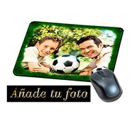 OyC Alfombrilla para ratón Personalizada con tu Foto en Forma Rectangular - Alfombrilla ratón Personalizada con Foto y Texto