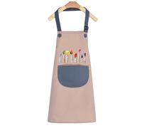 Oyccen Delantales para Niños Ajustable Delantal Infantil Pintura Adjustable Artista Delantal Impermeable con Bolsillo