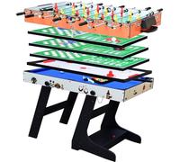 OYE Juego de mesa plegable 8 en 1 de 4 pies (tablero de fibra de densidad media)
