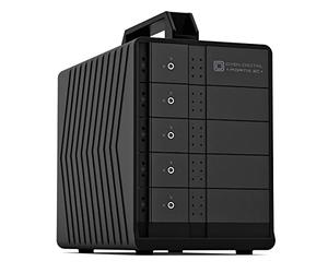 Oyen Digital Fortis 5C - Caja de Unidad Externa USB-C de 5 bahías