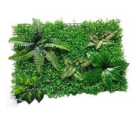 OYFFL Decoración Panel de Fondo Pared de césped Artificial, Pantalla de Cobertura privacidad para Interiores y Exteriores, protección UV (8)