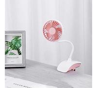 OYHN 1 UNID Clip Creativo Al Aire Libre Portátil Multifunción Variable USB Recargable de Escritorio Pequeño Ventilador,A