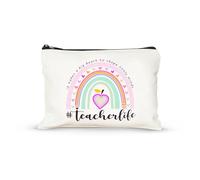 OYIWINMI regalo maestro de escuela regalos creativos para maestros bolsa de lona para mujer amante bolsa para mujer exquisita gracias profesor(arco i)