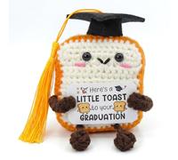 OYIWINMI Regalos de graduación para ella y él, hecho a mano, divertido brindis de graduación, apoyo emocional, ganchillo para hija, hijo, niños, niñas, hermanas, mejores amigos, guardería, escuela