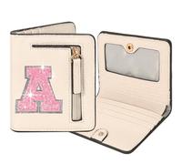 OYLOLA Regalo de cumpleaños para niñas de 4, 5, 6, 7, 8, 9, 10, 11, 12, 13 años, regalos de Navidad para adolescentes y niñas, bonita cartera RFID para mujeres, cosas preparadas, Beige