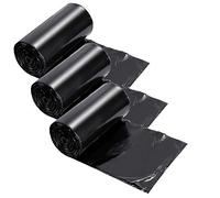 Oymlclivisa Bolsas de basura pequeñas negras de 5 litros, 6 rollos, 180 bolsas