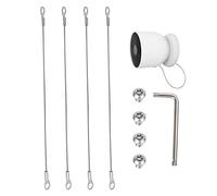 OYOCAM Cadena de seguridad antirrobo compatible con cámara Google Nest Cam Outdoor (batería), paquete de 4 (cámara no incluida)