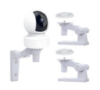 OYOCAM Soporte de pared compatible con TP-Link Tapo C210/C200 y Kasa Indoor Pan EC70/KC410S, paquete de 2 soportes de ángulos ajustables, rotación de 180 grados, fácil de instalar, soporte para cámara