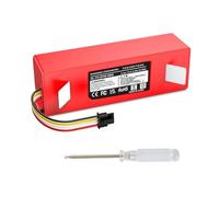 Oyomba Batería de Iones de Litio de 14,4 V 6500 mAh para S5 S50 S5 MAX S6 S7 S6 MAX, Compatible con batería de aspiradora Robot Mijia de 1.ª y 2.ª generación.
