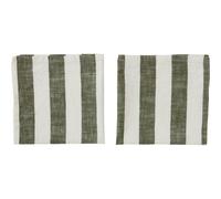 OYOY 2 Servilletas Striped 45x45 cm Olive