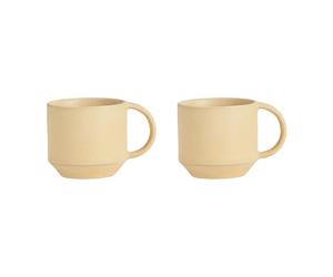 OYOY 2 Tazas espresso Yuka Butter