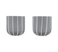 OYOY 2 Vasos Mizu Grey-white