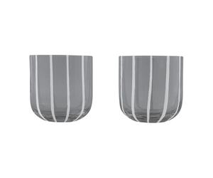 OYOY 2 Vasos Mizu Grey-white