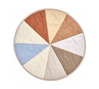 OYOY Alfombra infantil Moni Quilted Ø100 cm Multi