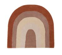 OYOY Alfombra infantil Rainbow 88x90 cm Choko