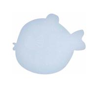 OYOY Alfombrilla para bañera Little Finn Ice blue