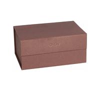 OYOY Caja Hako A5 Dark caramel