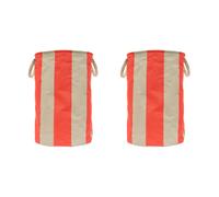 OYOY Cesta de almacenamiento Kara large Ø38x54 cm Cherry Red